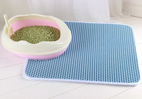 Tapis de litière pour chat